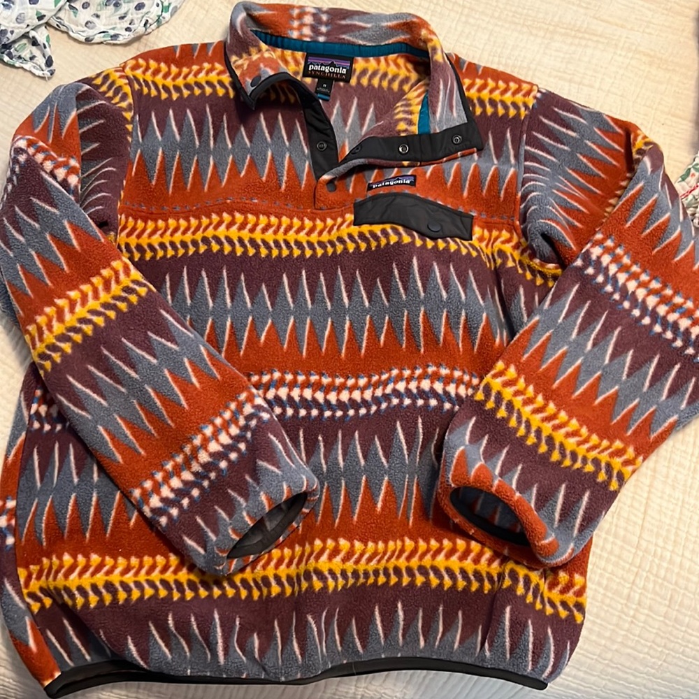 Patagonia Synchilla snap sweatshirt